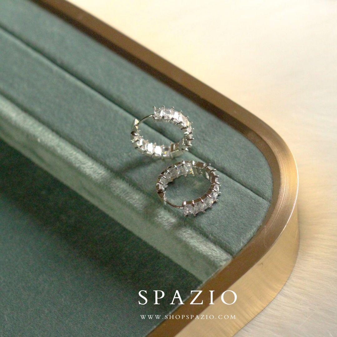 Crystal Loop Hoops