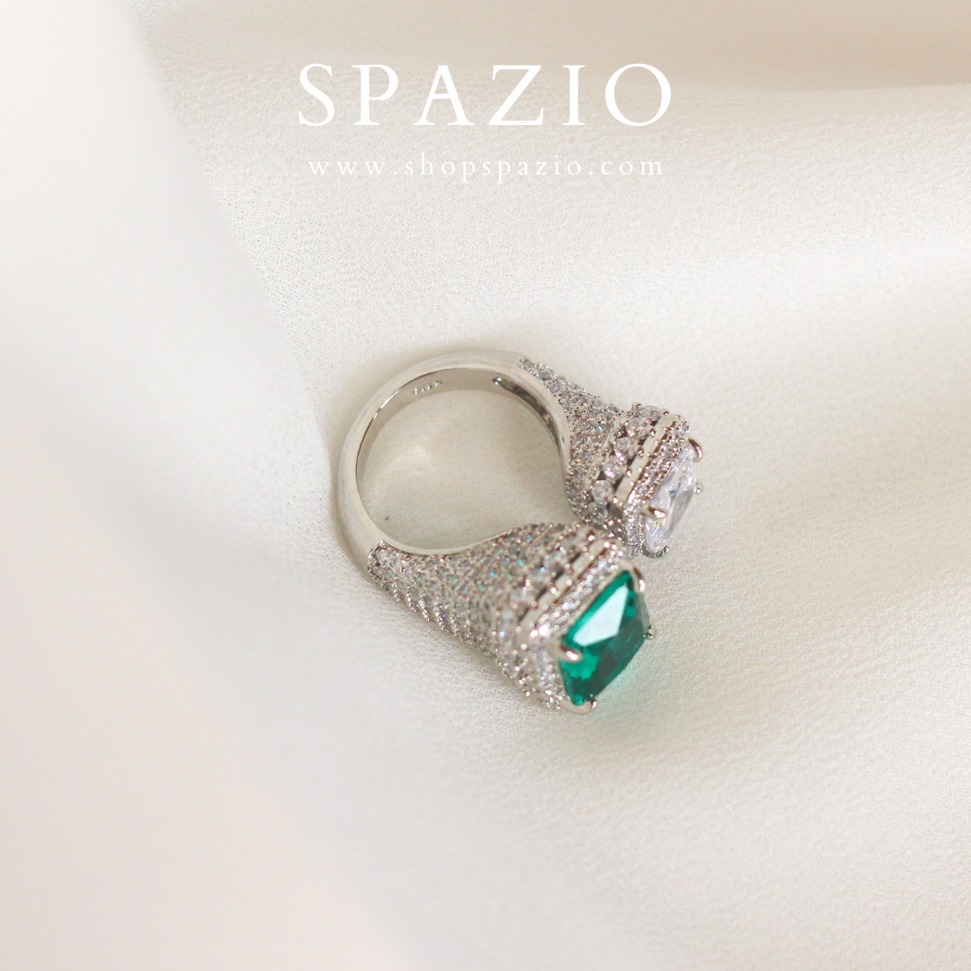 Aqua Aura Ring