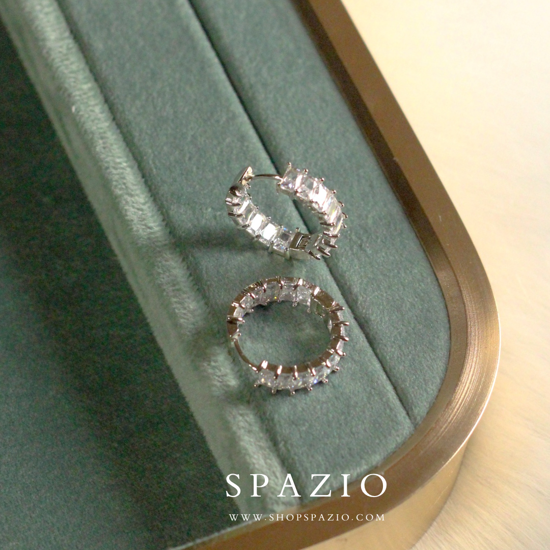 Crystal Loop Hoops