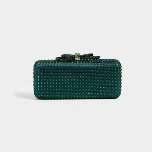 Royale Bow Clutch - Green