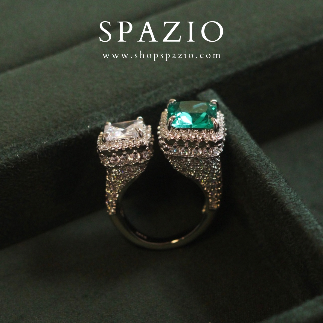 Aqua Aura Ring