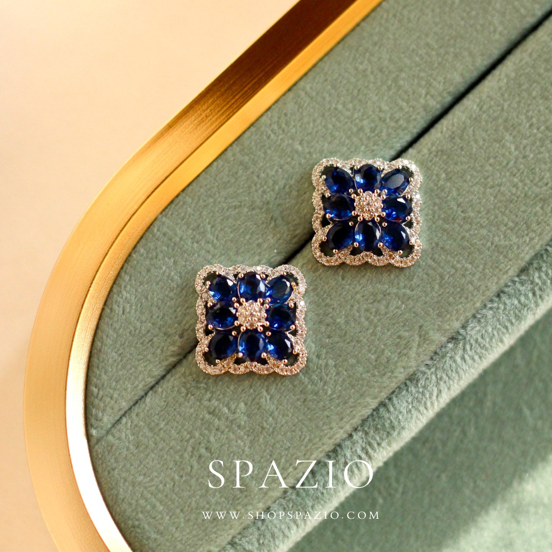 Blue Glow Earrings