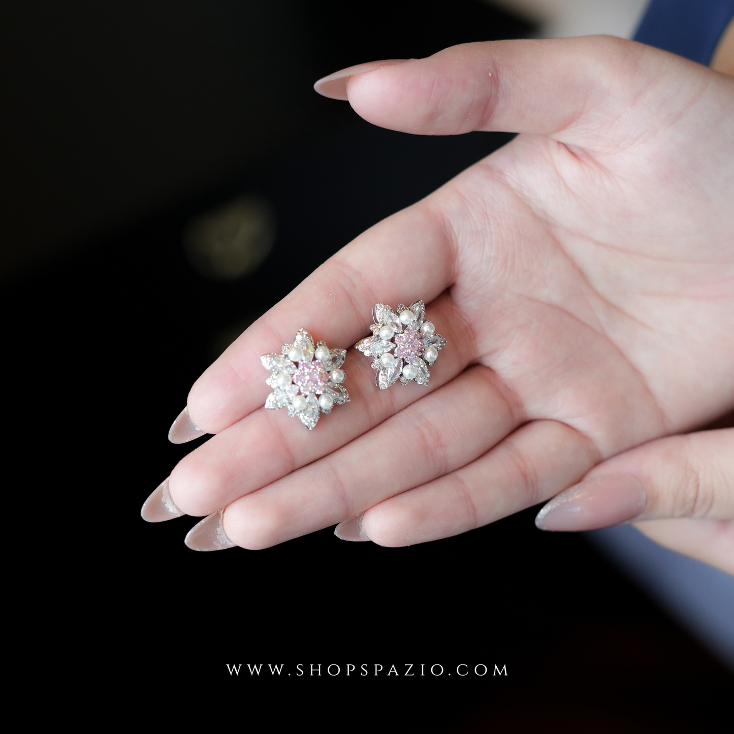 Blush Pearl Studs