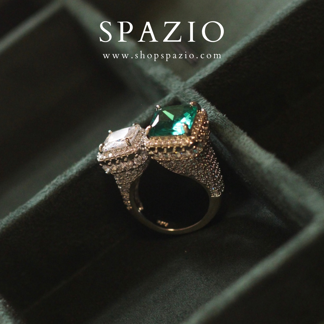 Aqua Aura Ring