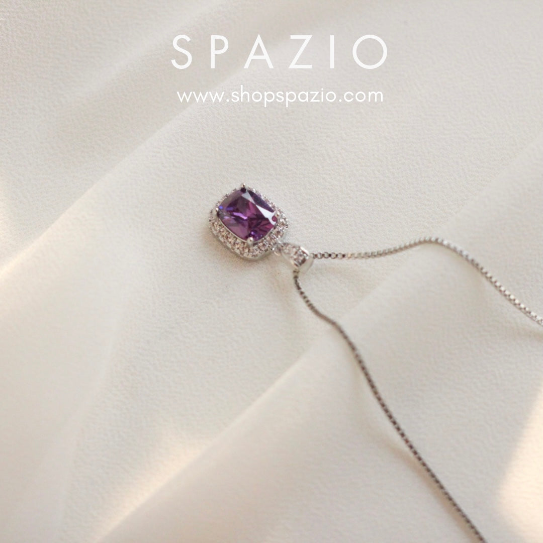 Lavender Luster Necklace