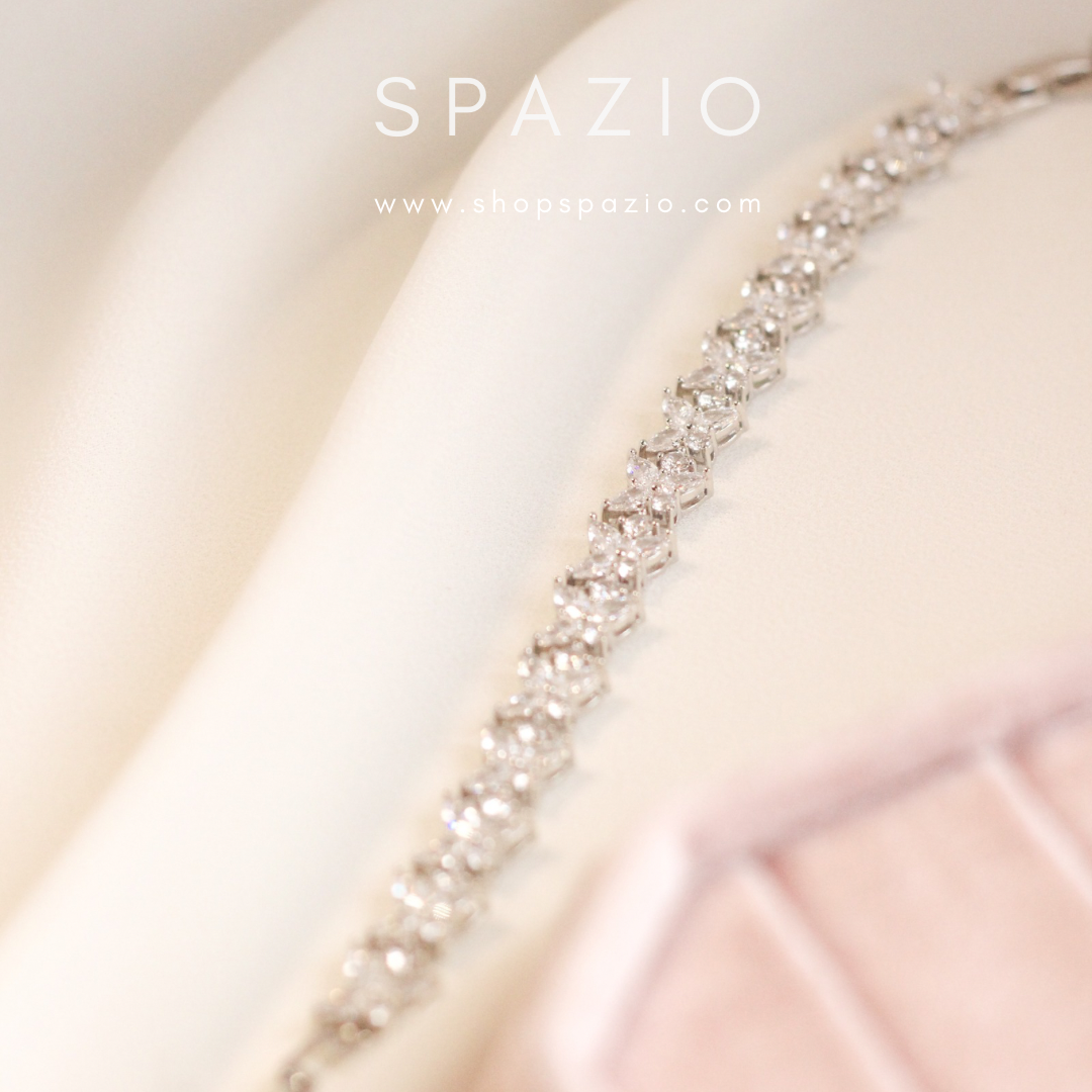 Enchanted CZ Bracelet-Silver