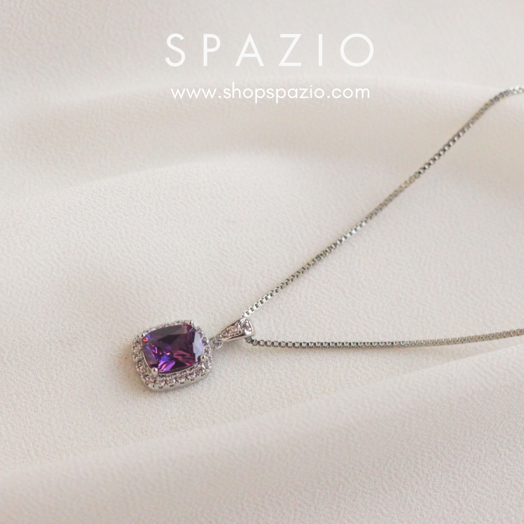 Lavender Luster Necklace