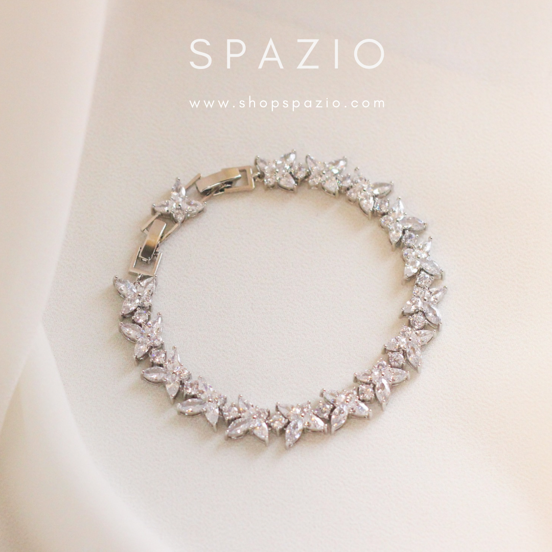 Enchanted CZ Bracelet-Silver