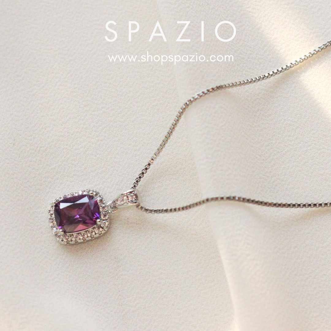 Lavender Luster Necklace