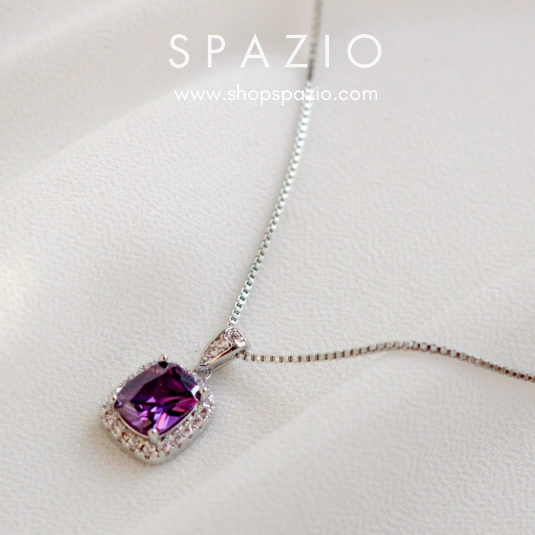 Lavender Luster Necklace