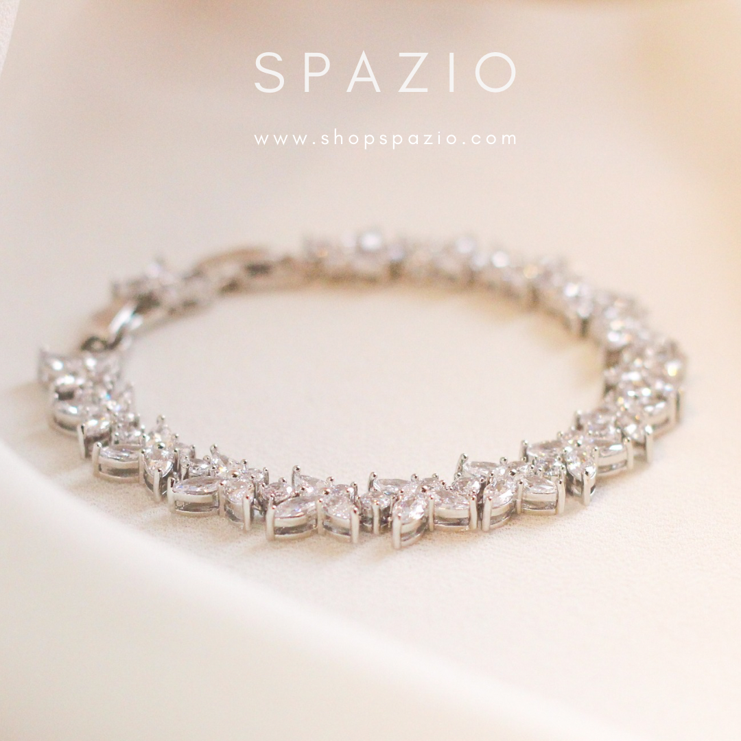 Enchanted CZ Bracelet-Silver