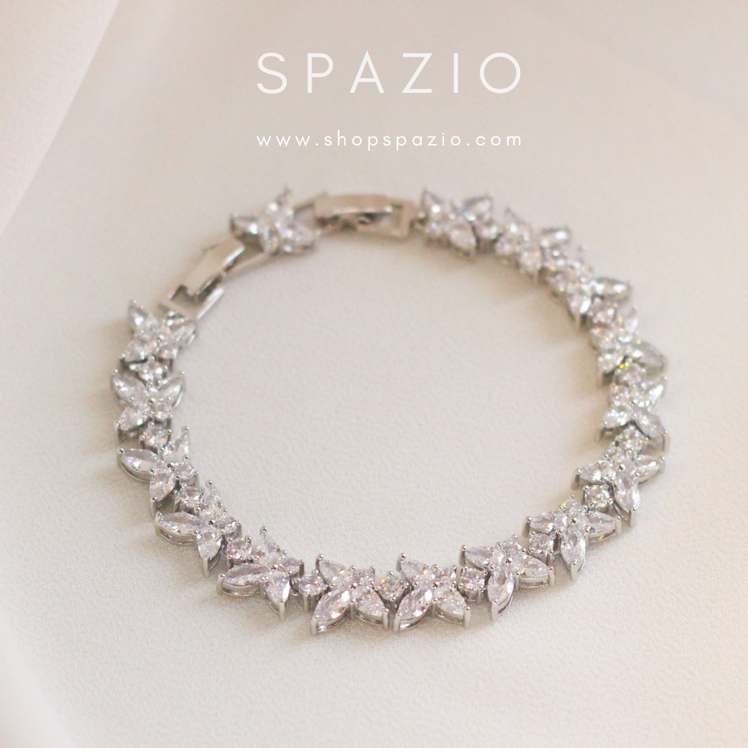 Enchanted CZ Bracelet-Silver