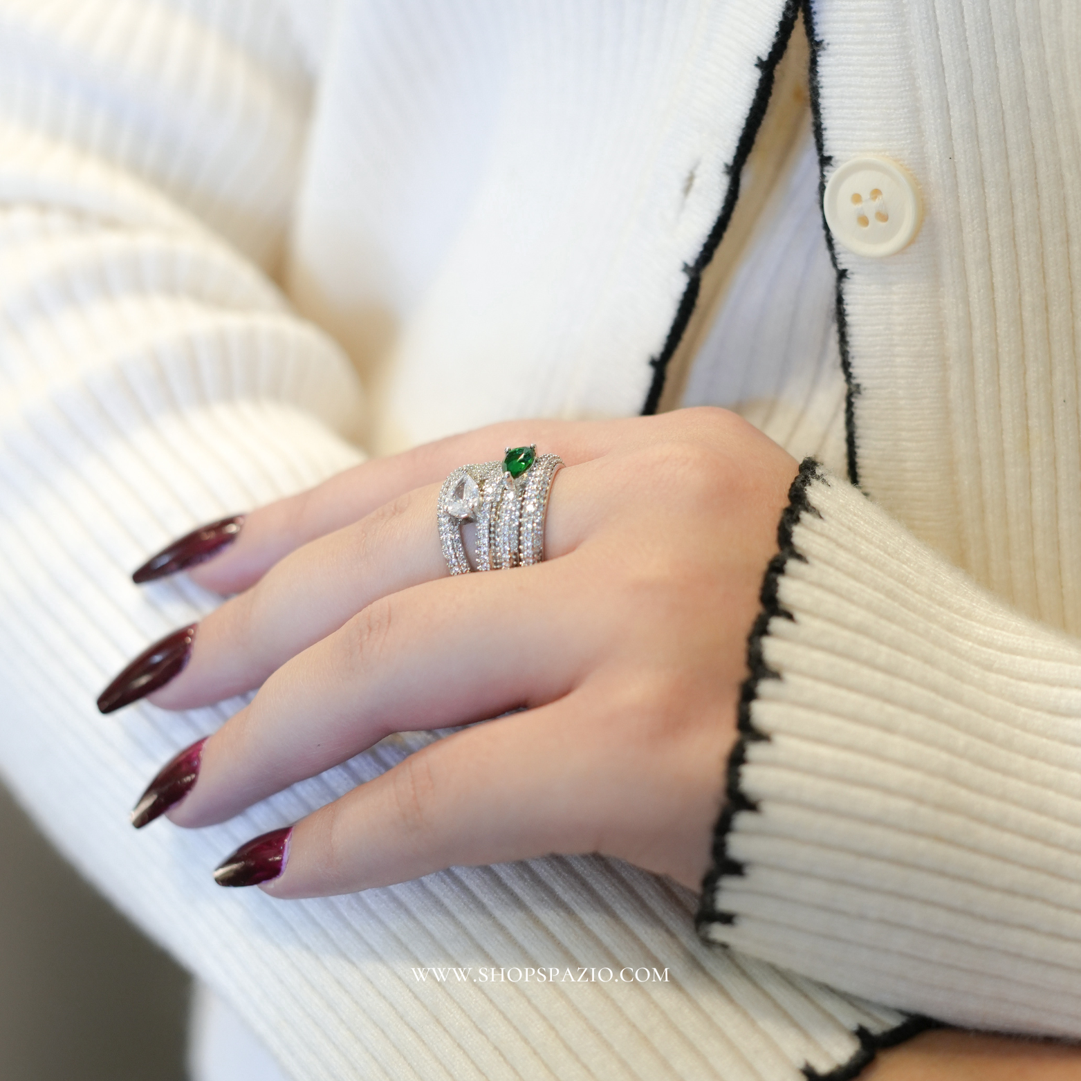 Verde Band Ring