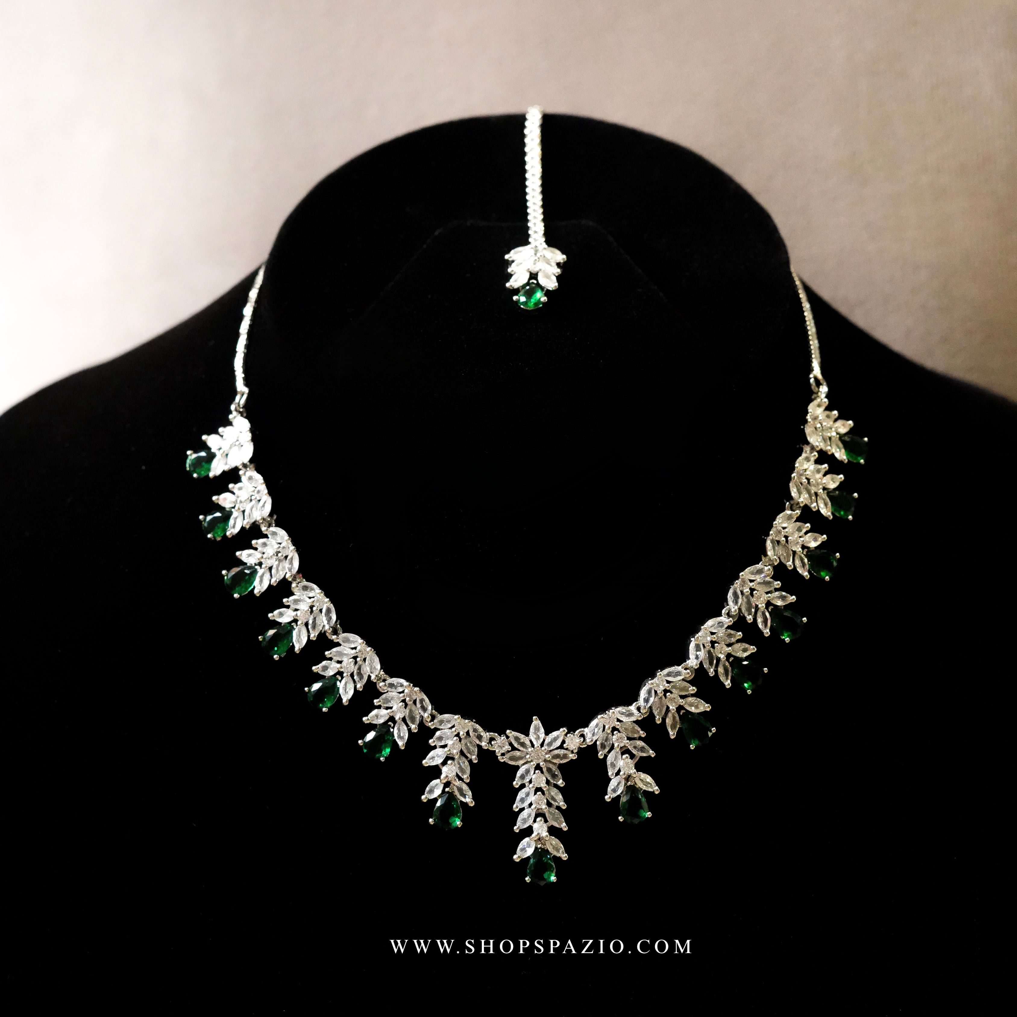 Emerald Allure CZ Set