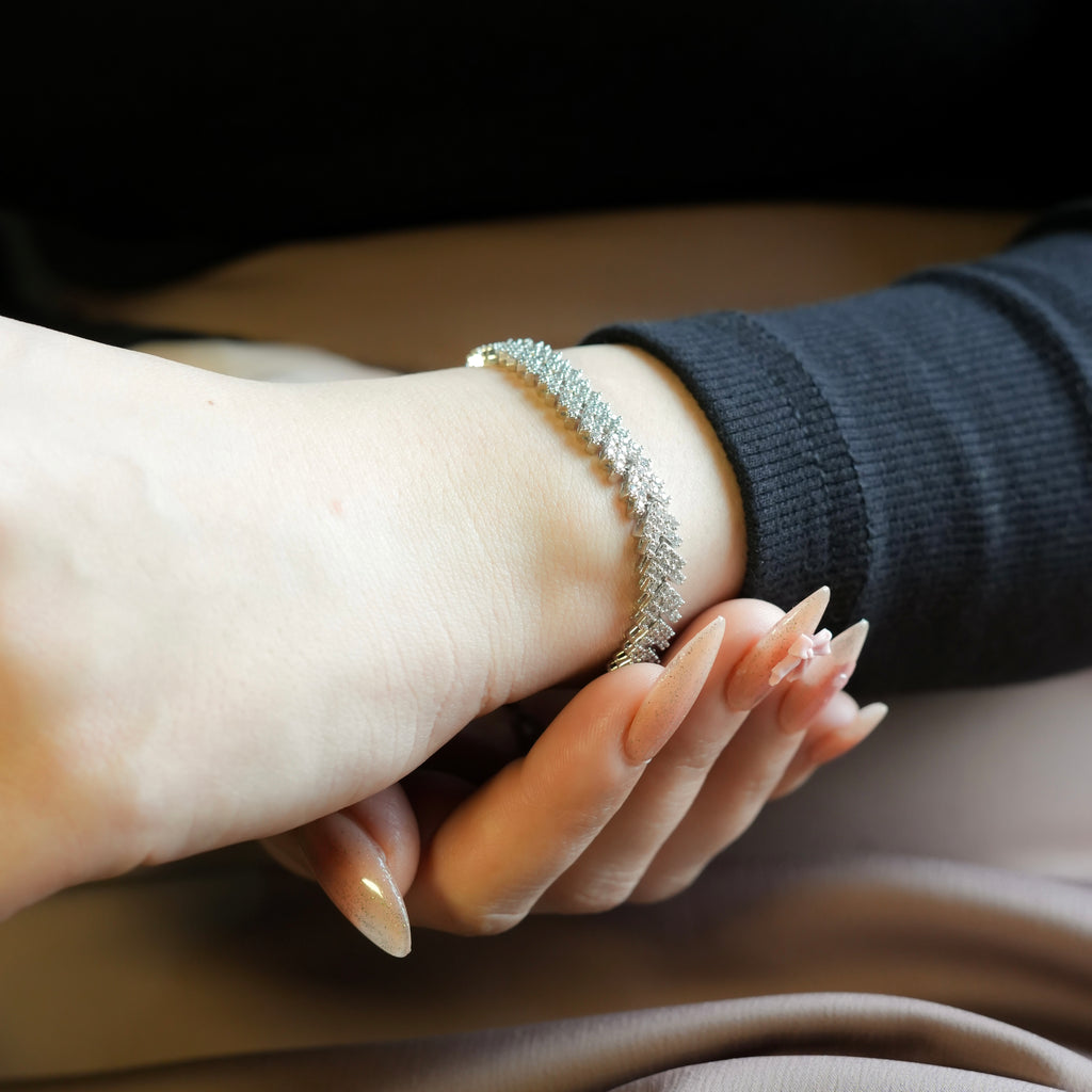 Virelle CZ Tennis Bracelet