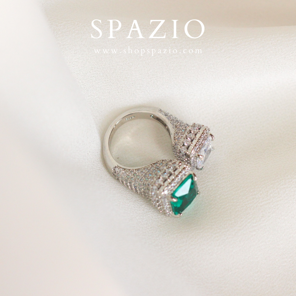 Aqua Aura Ring