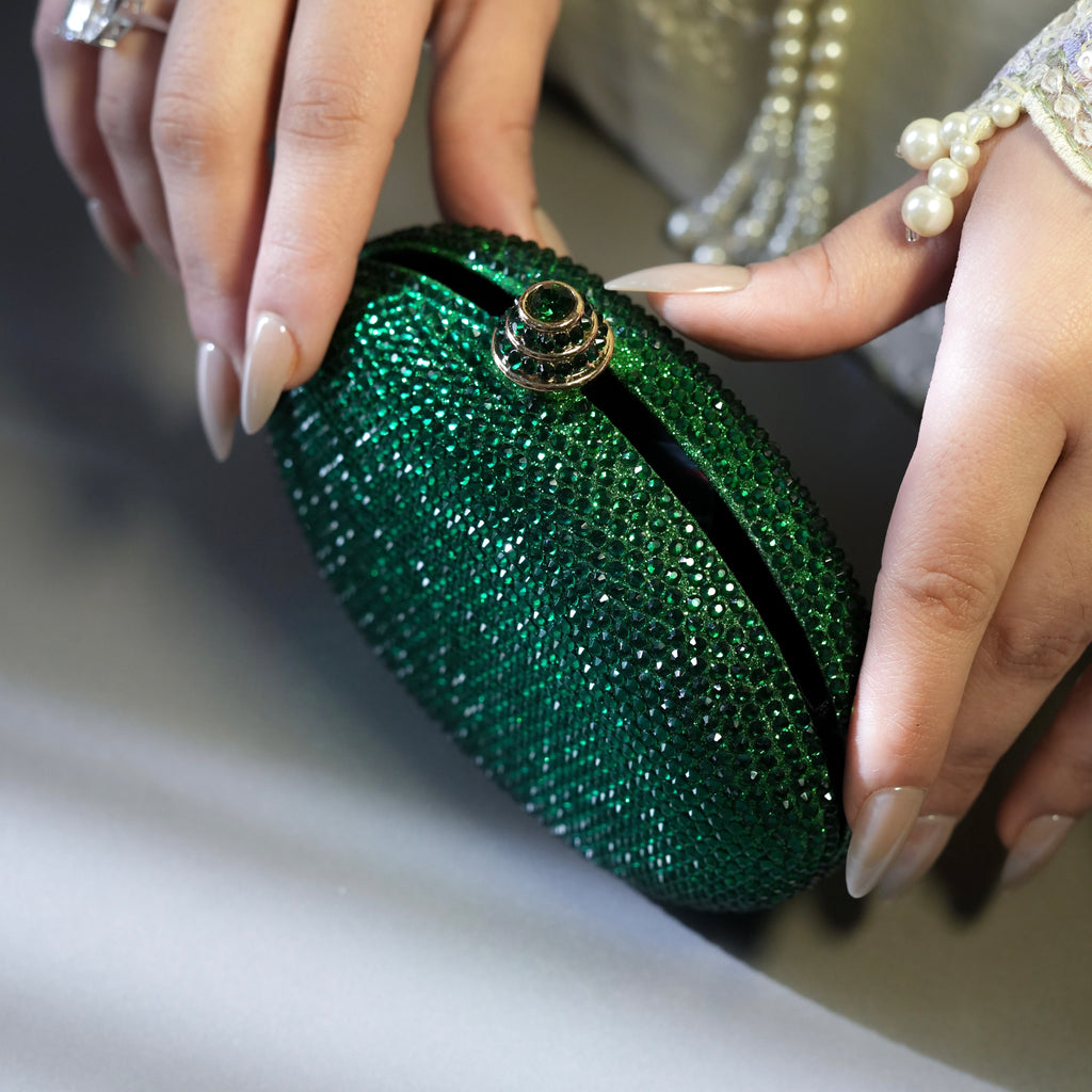 Cocktail Clutch - Green