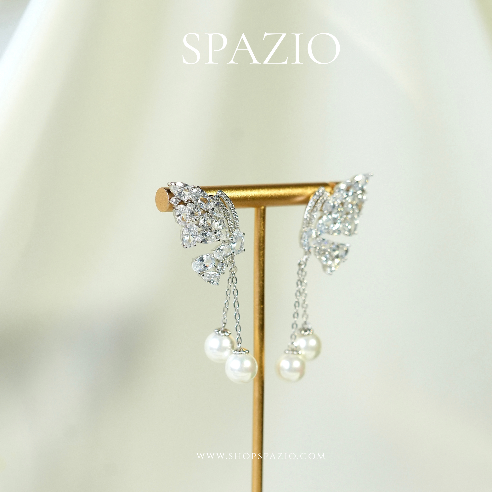 Luminari Pearls Drop Earrings