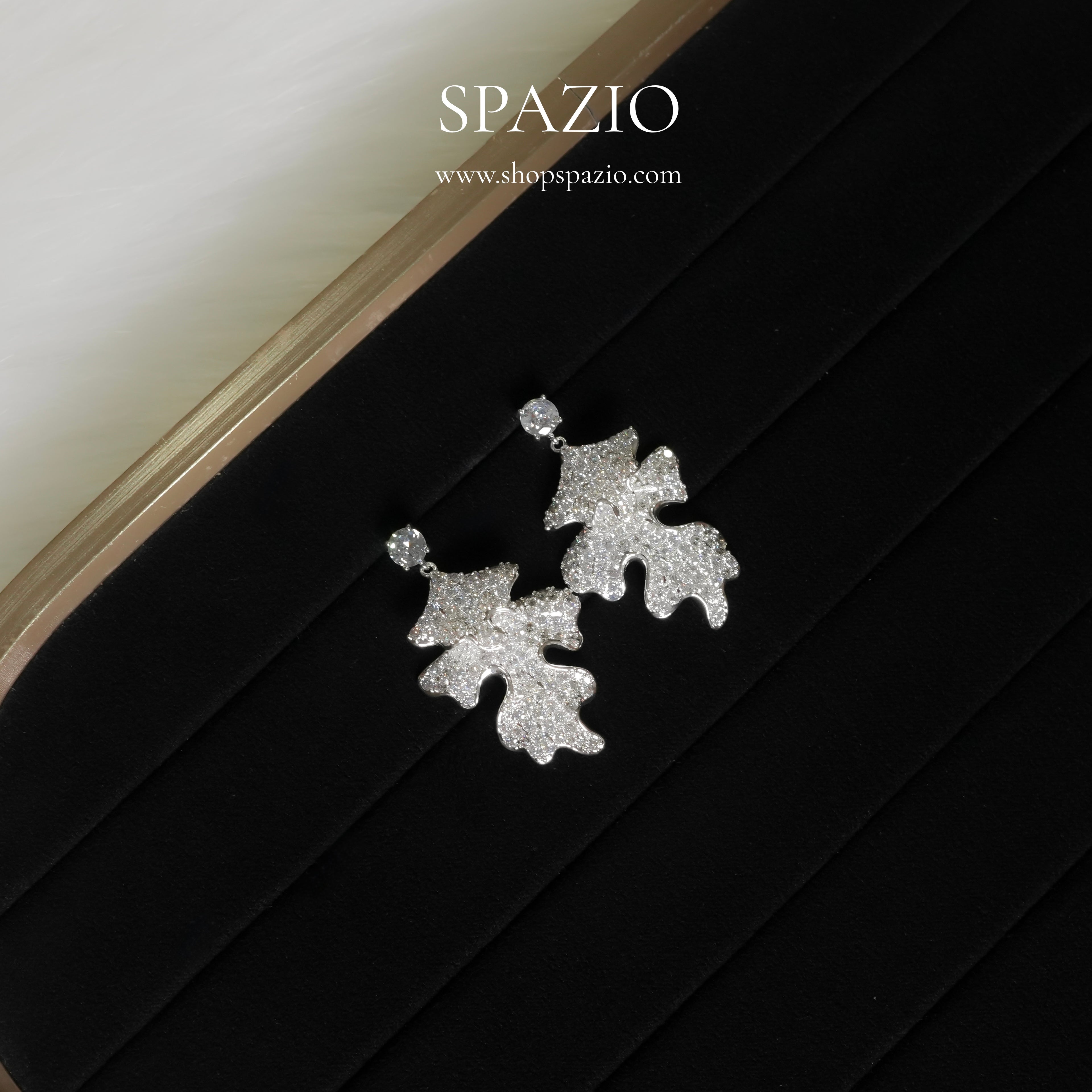 Silver Wave Earrings