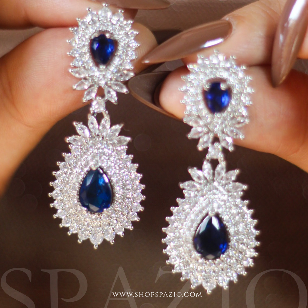 Royal CZ Earrings