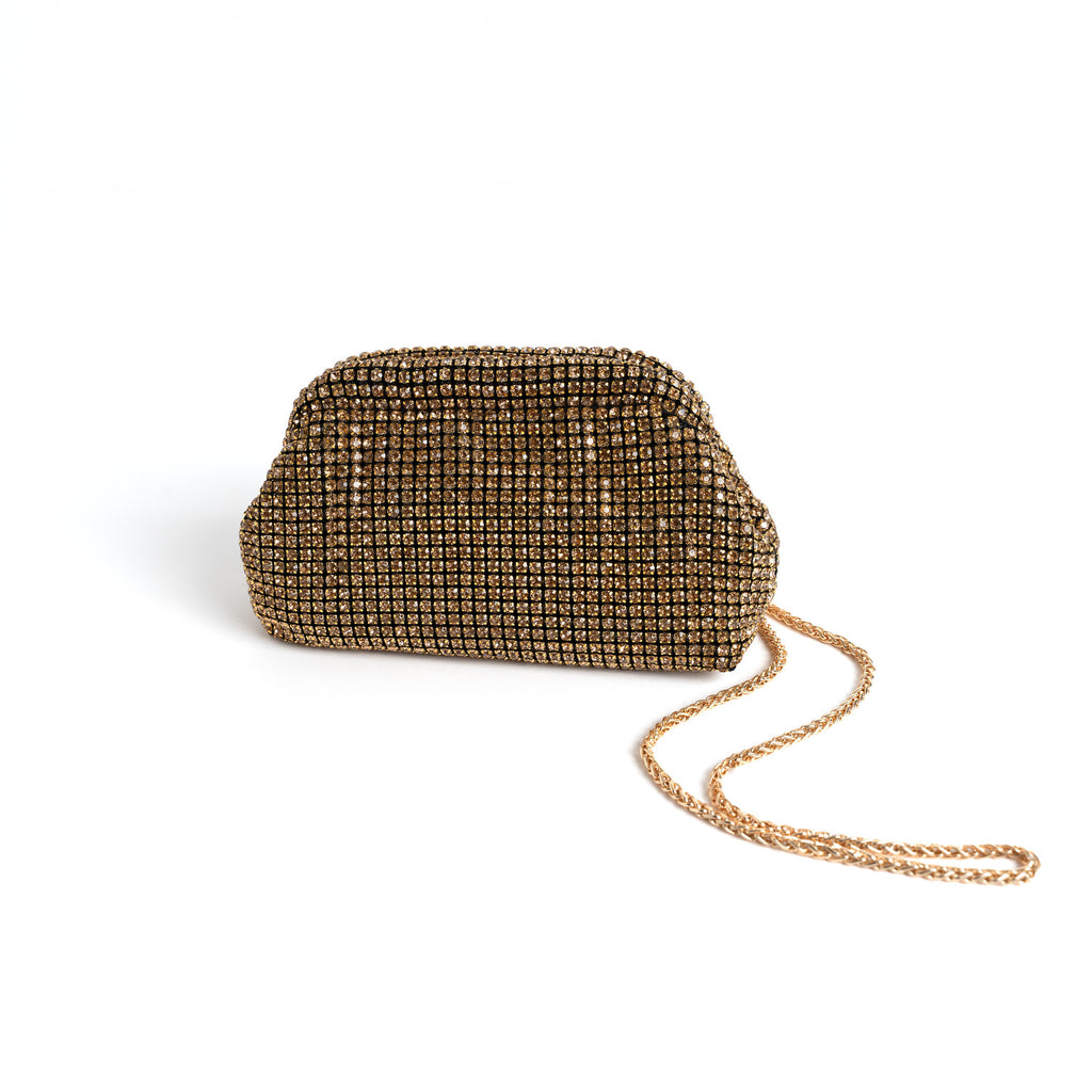 Studded Bag - Gold