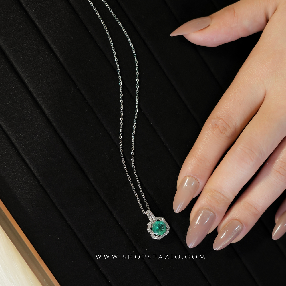 Whisper Pendant - Teal