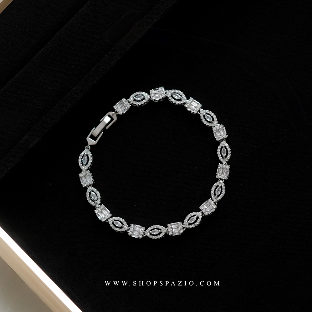CZ Link Spark Bracelet