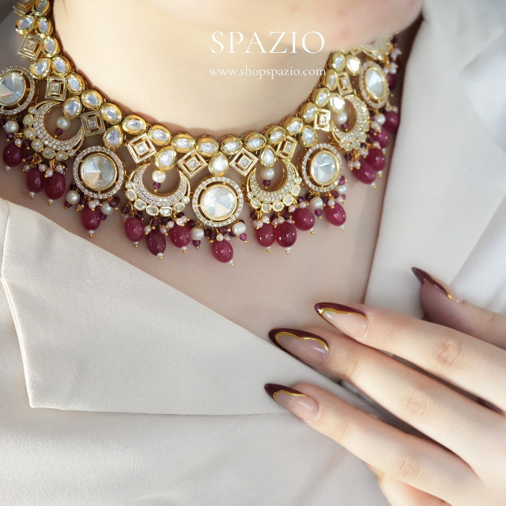 Indian Kundan Heritage Set