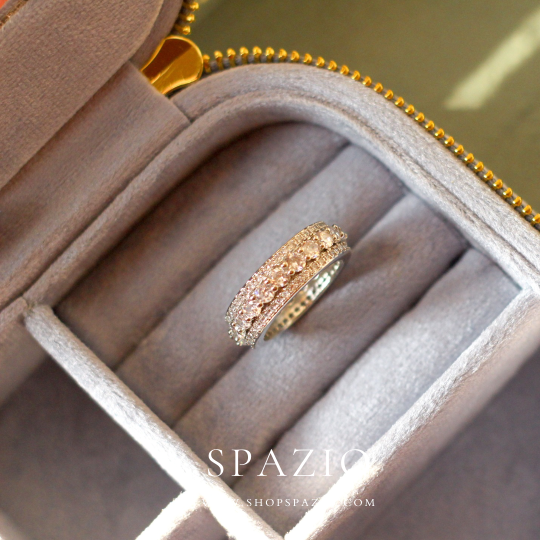 Sparkle Radiance CZ Band Ring