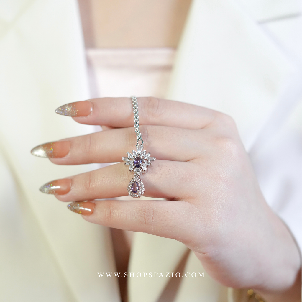 Stardust Necklace Set - Purple