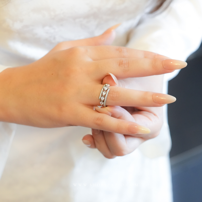 Twinline Grace Ring