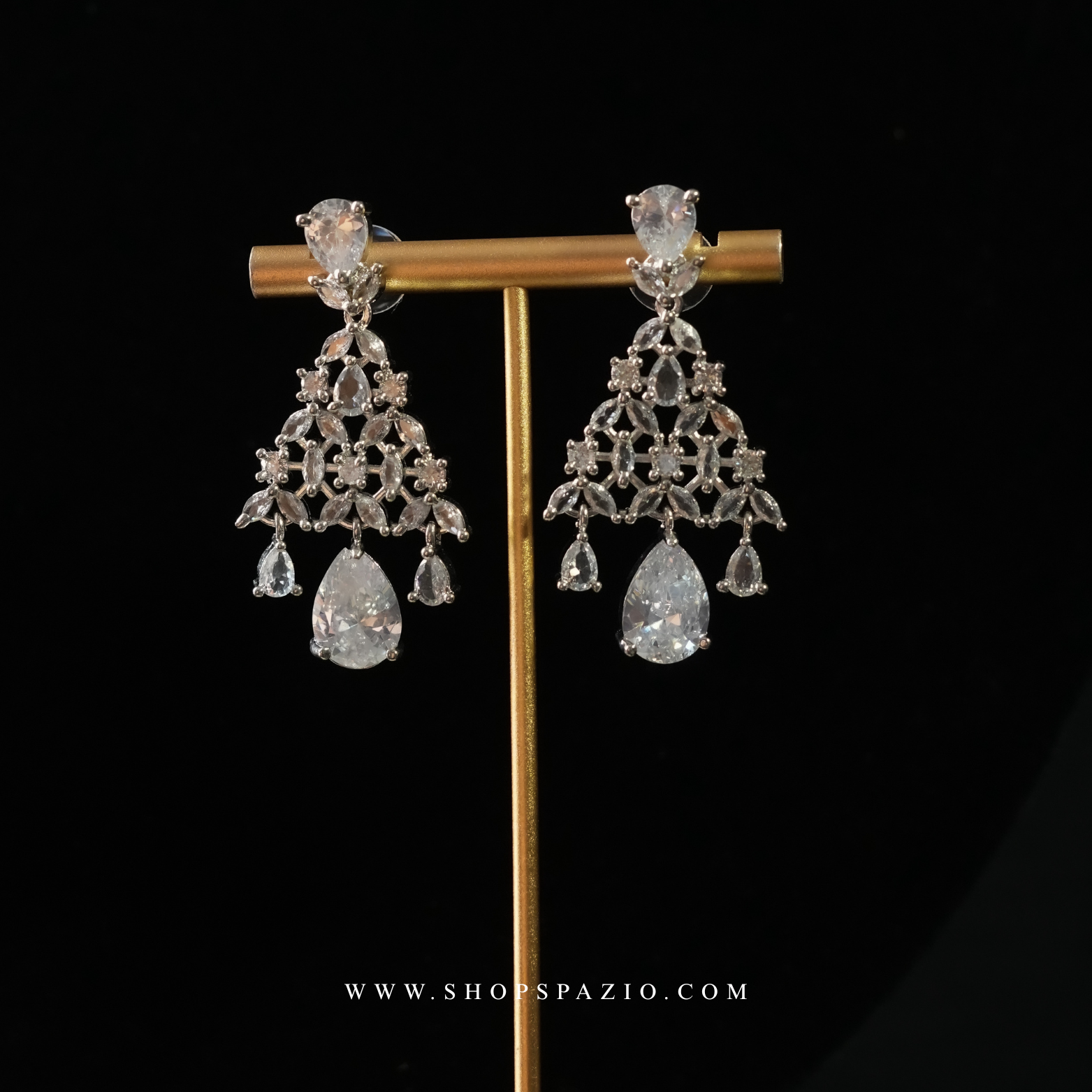 Empress Necklace Set - Silver