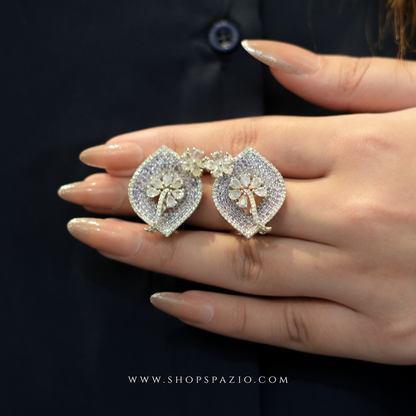 Aurora Studs - Purple