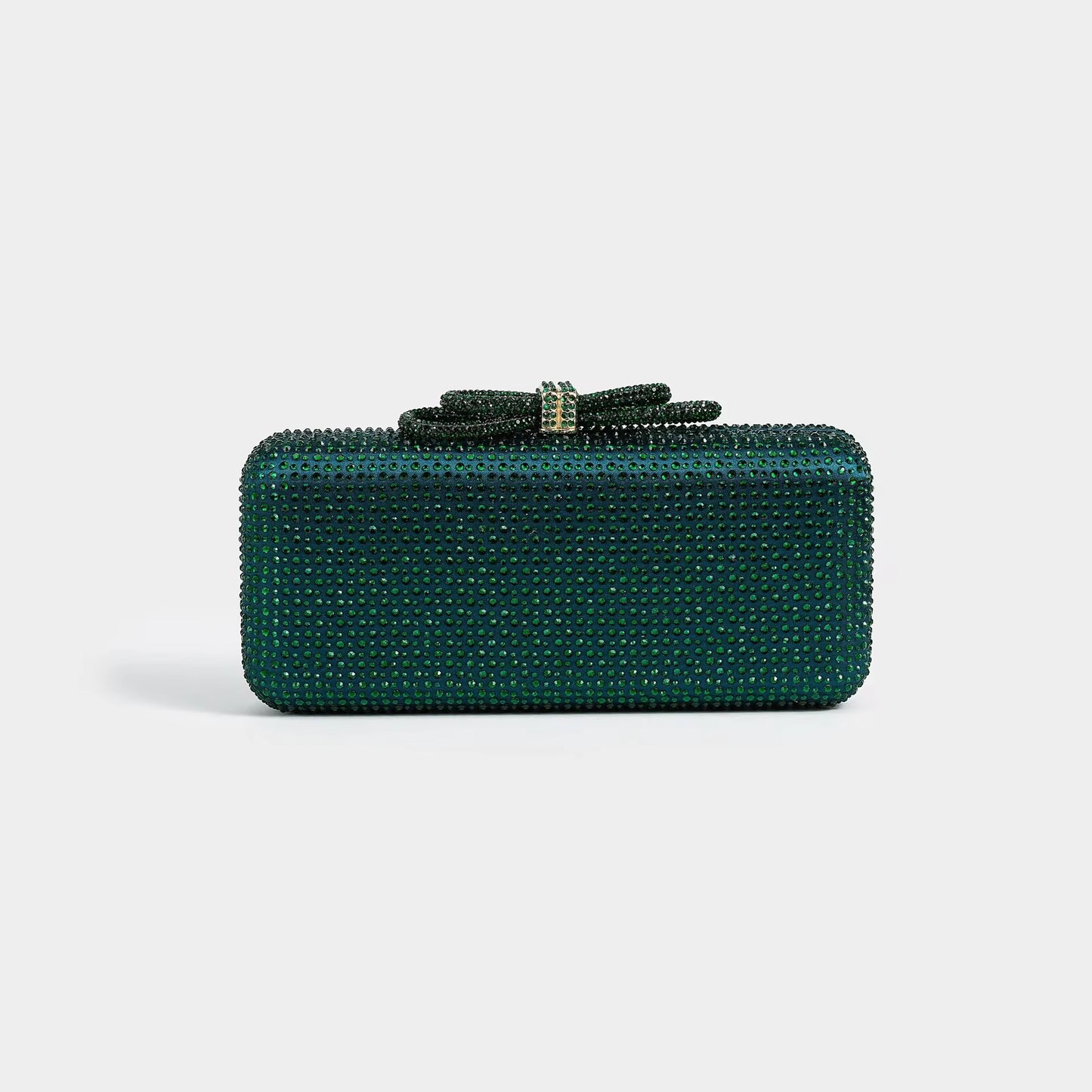 Royale Bow Clutch - Green