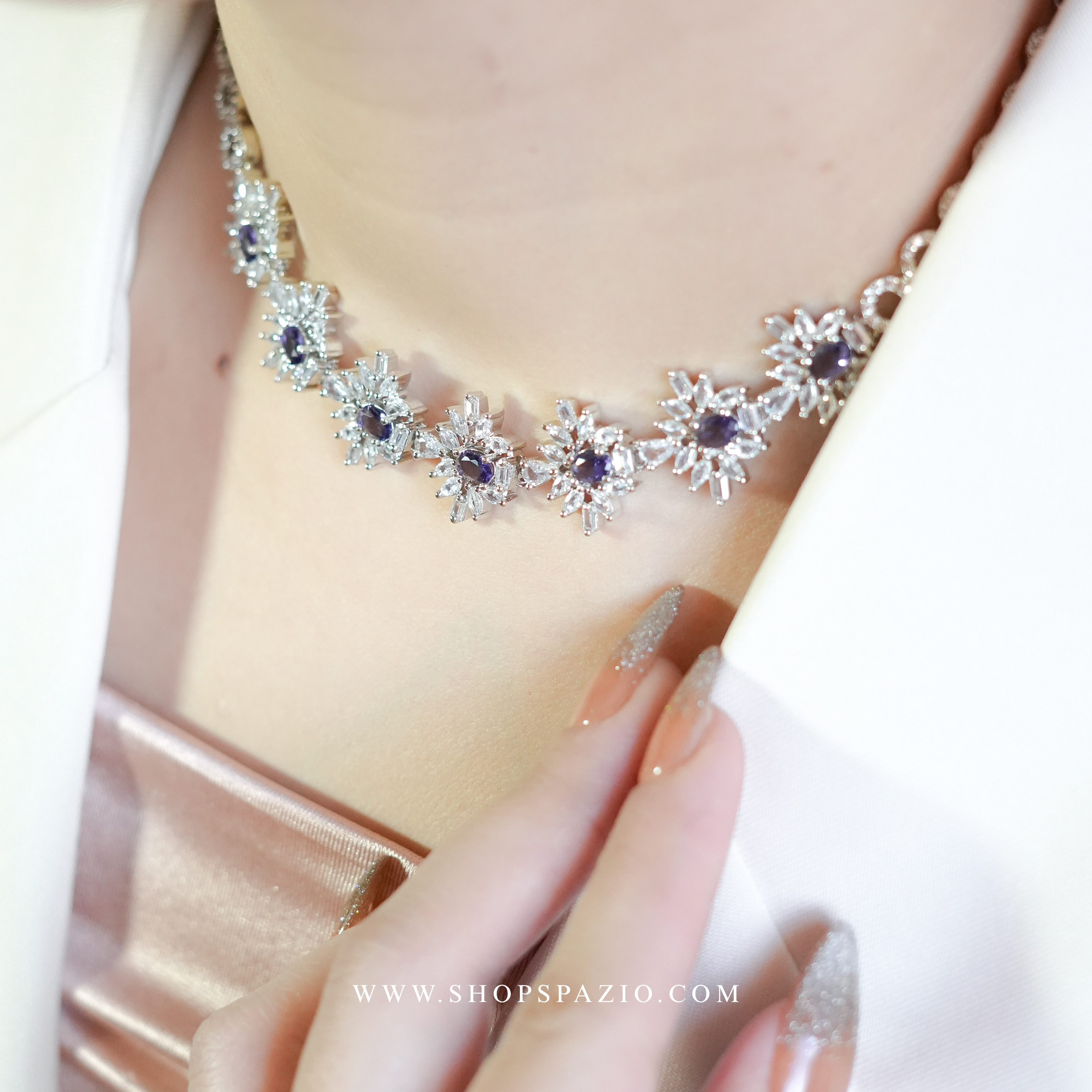 Stardust Necklace Set - Purple