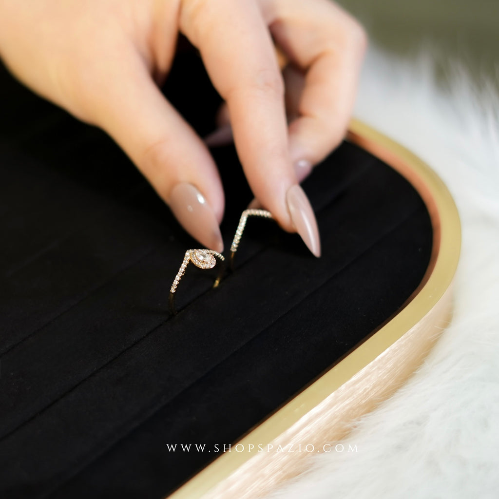 Aurielle Duo Ring Set