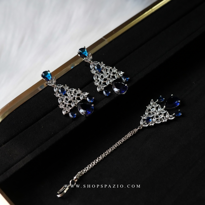 Empress Necklace Set - Blue