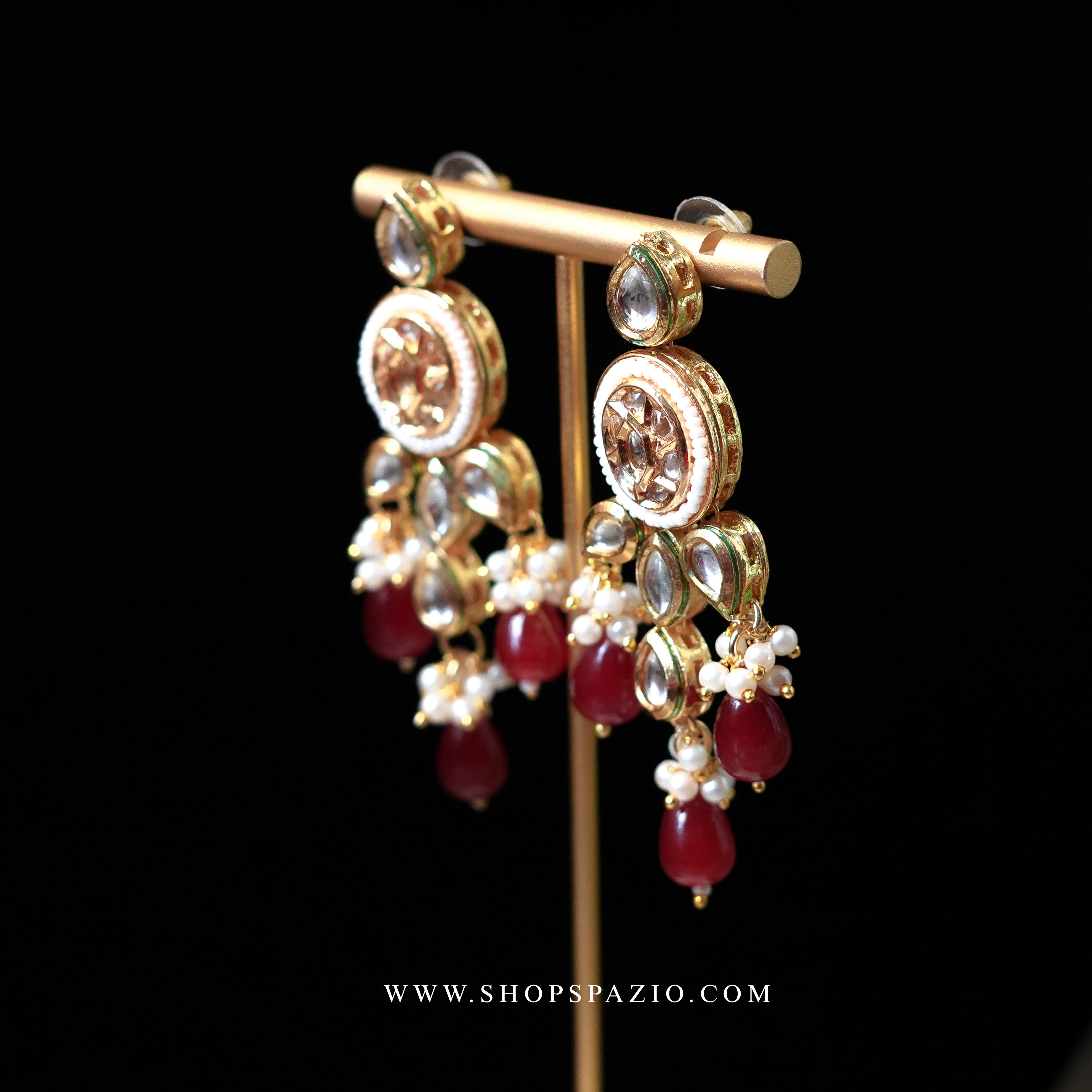 Gulab Kundan Choker Set