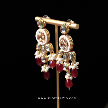 Gulab Kundan Choker Set