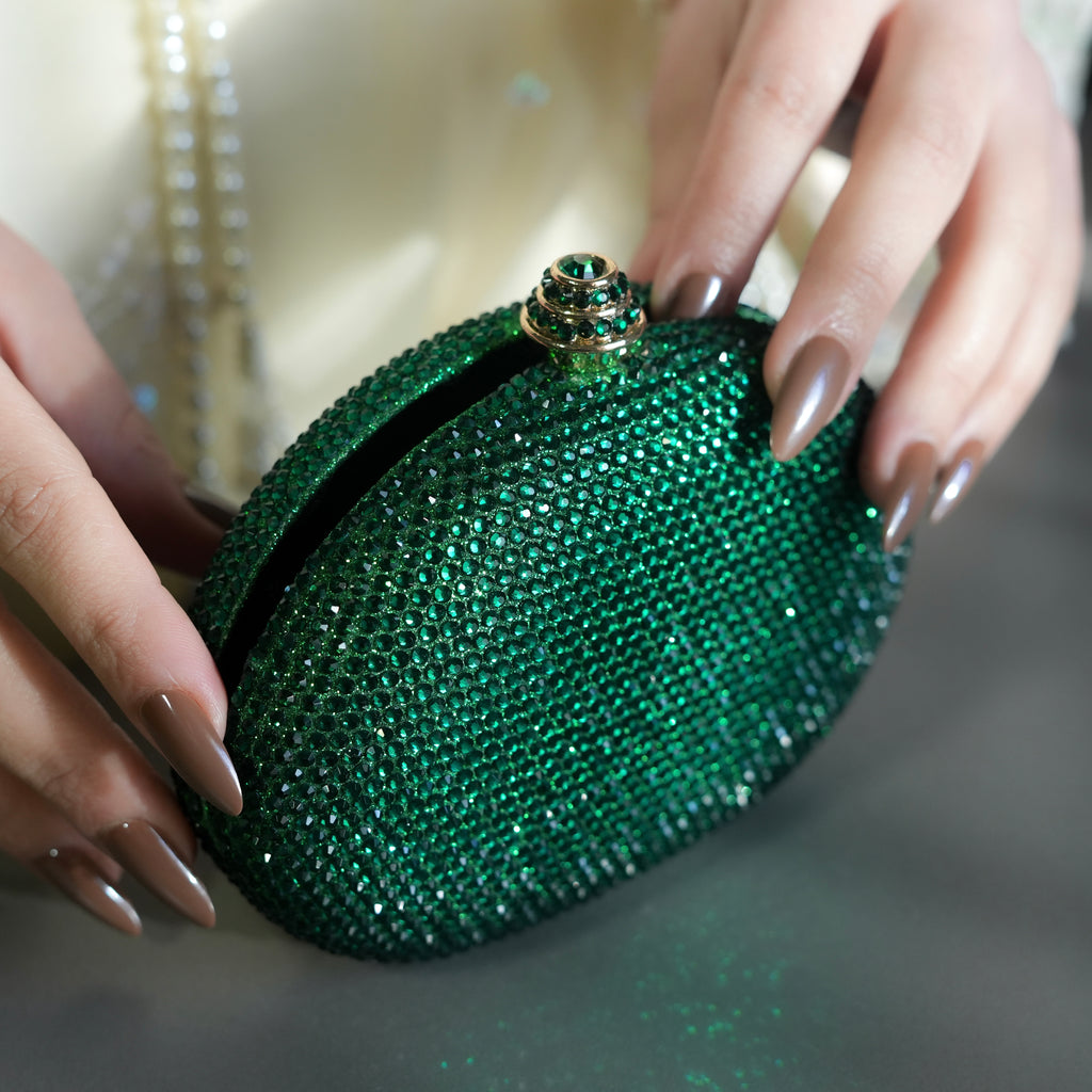 Cocktail Clutch - Green
