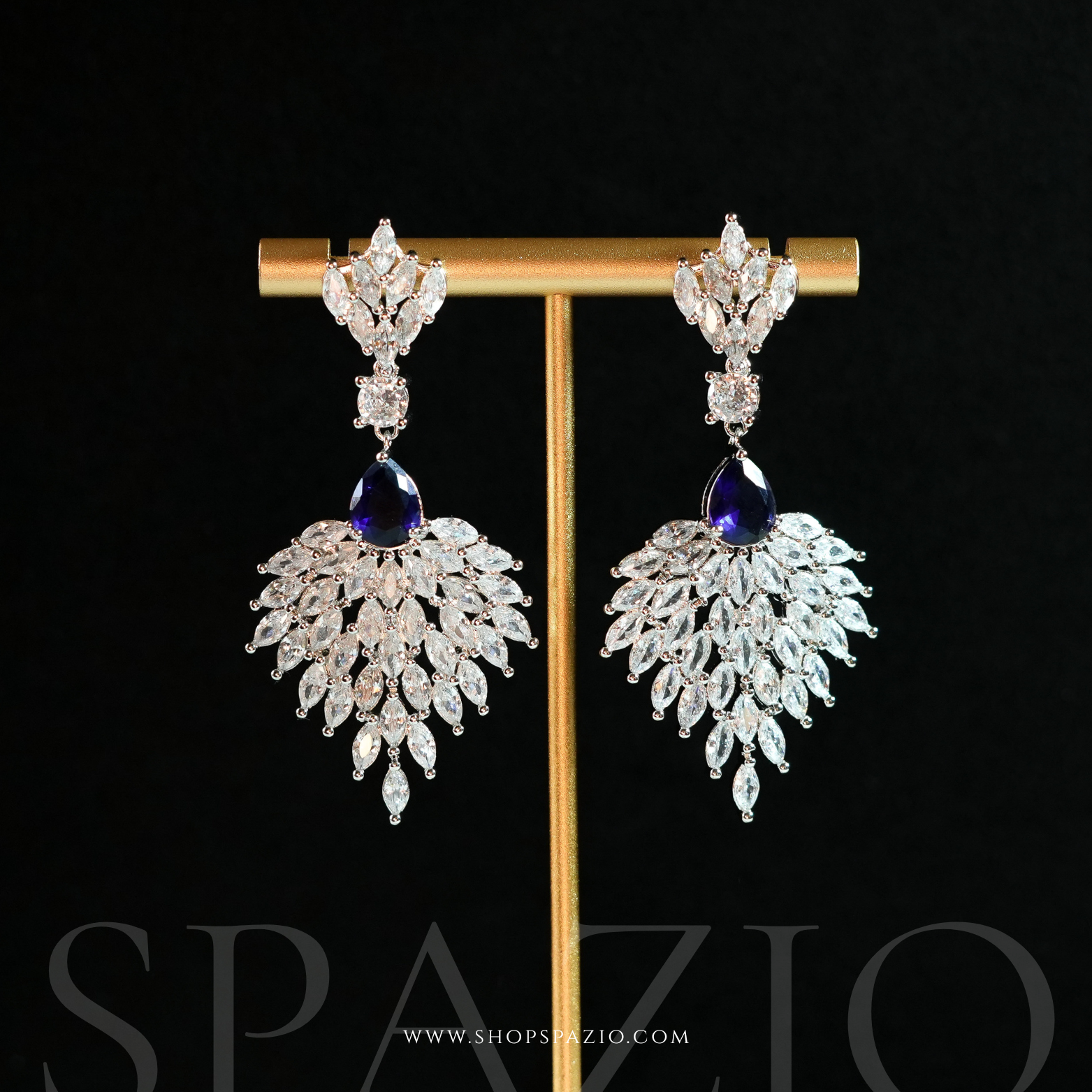 Vinea Earrings - Blue