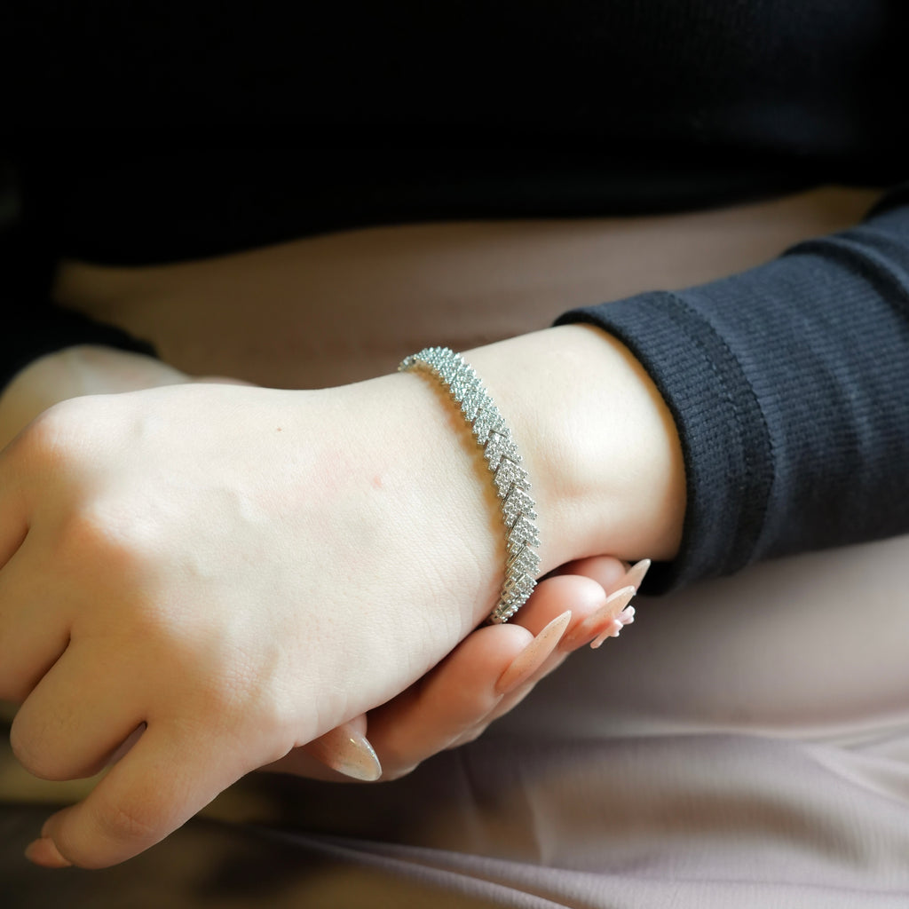 Virelle CZ Tennis Bracelet