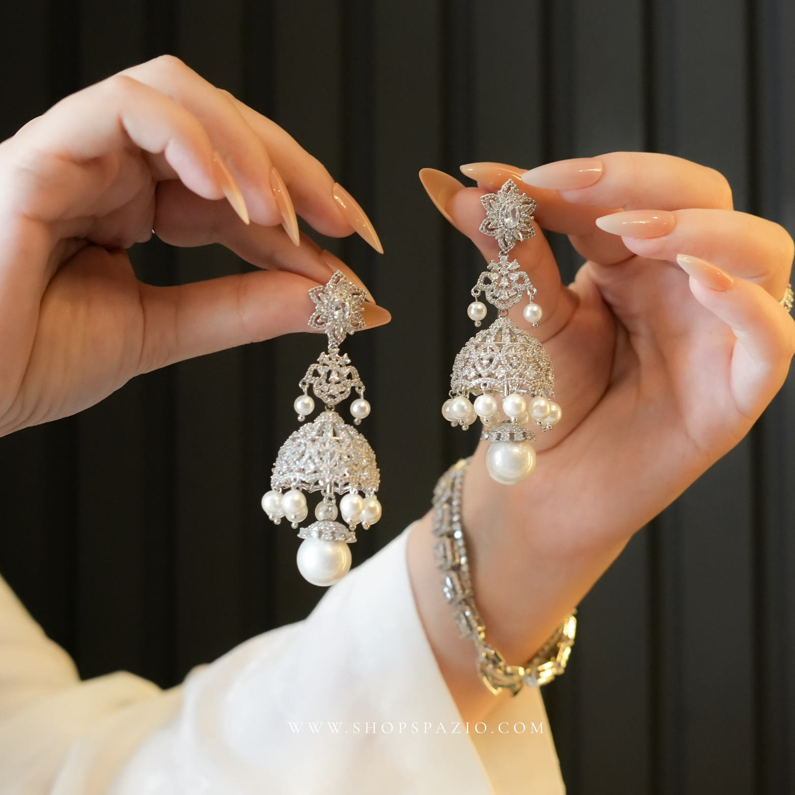 Luxe Jhumki Earrings