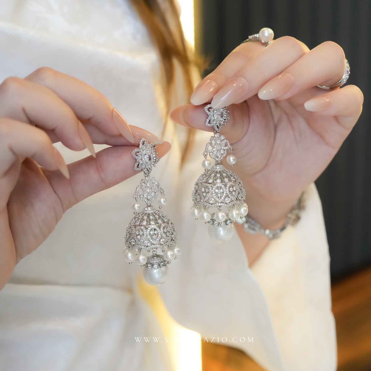 Luxe Jhumki Earrings