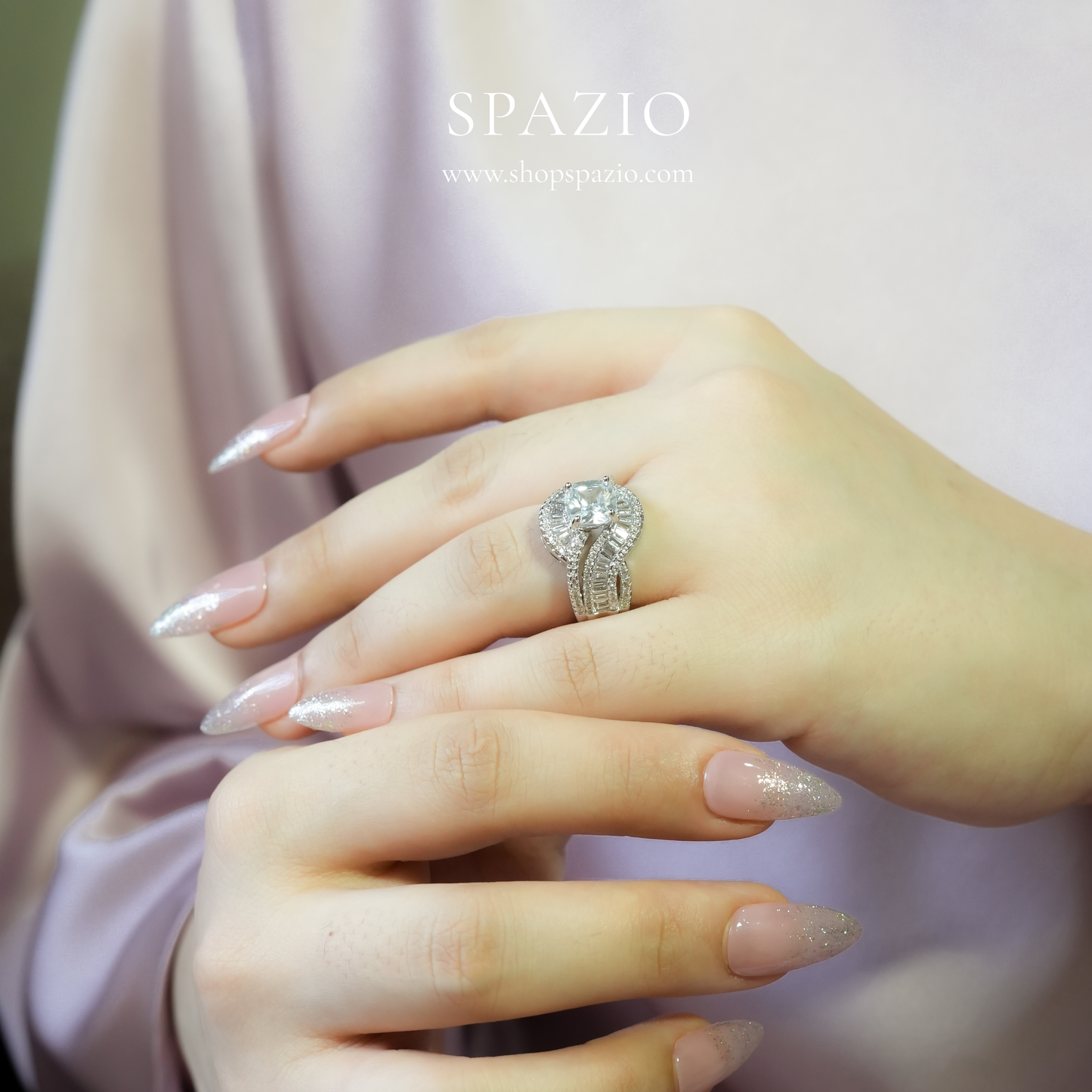 Twisted Elegance Ring