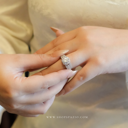 Square Crown Ring