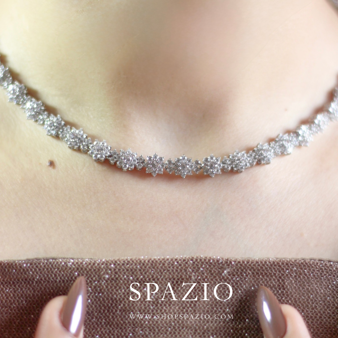 Frosted Grace  Necklace Set