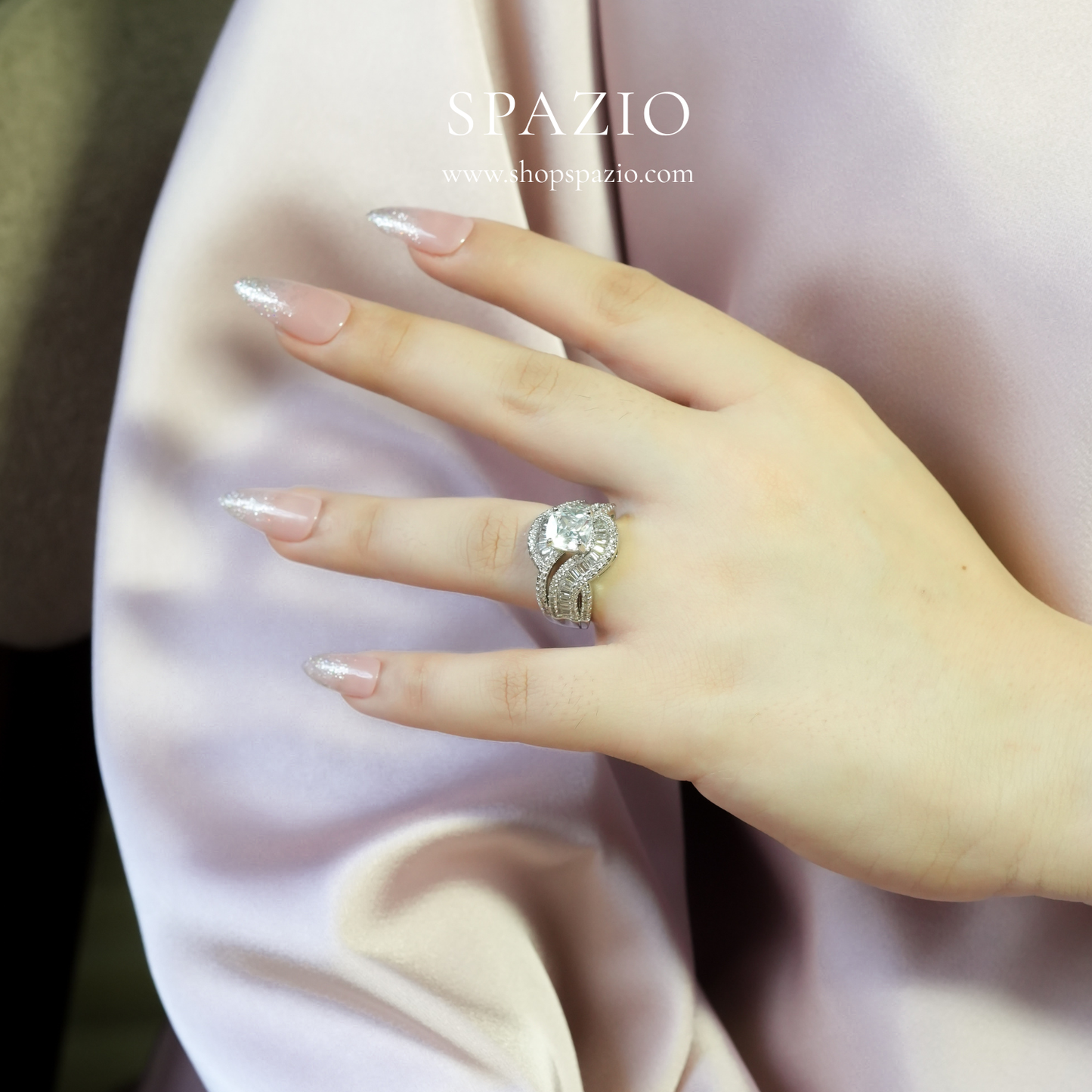 Twisted Elegance Ring