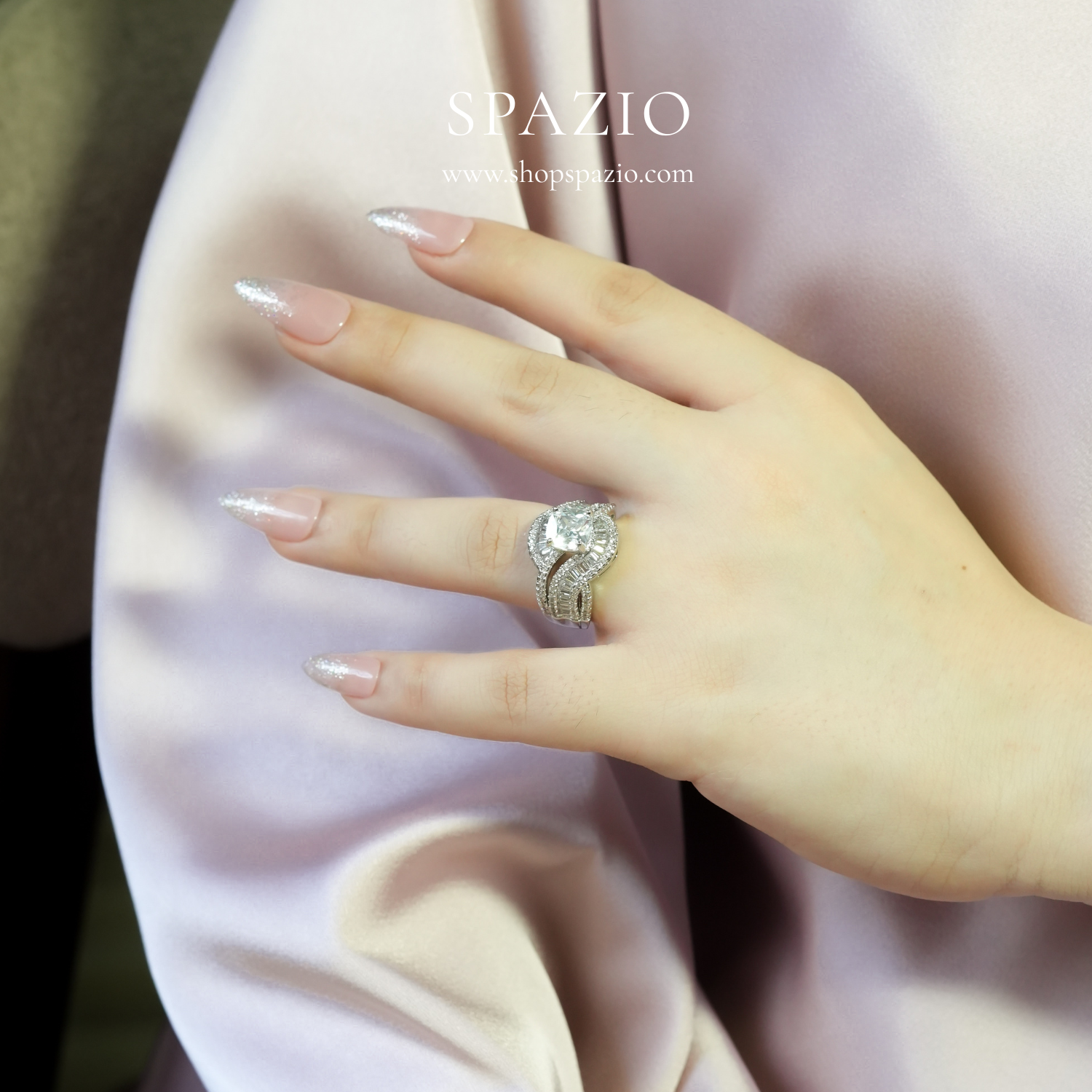 Twisted Elegance Ring