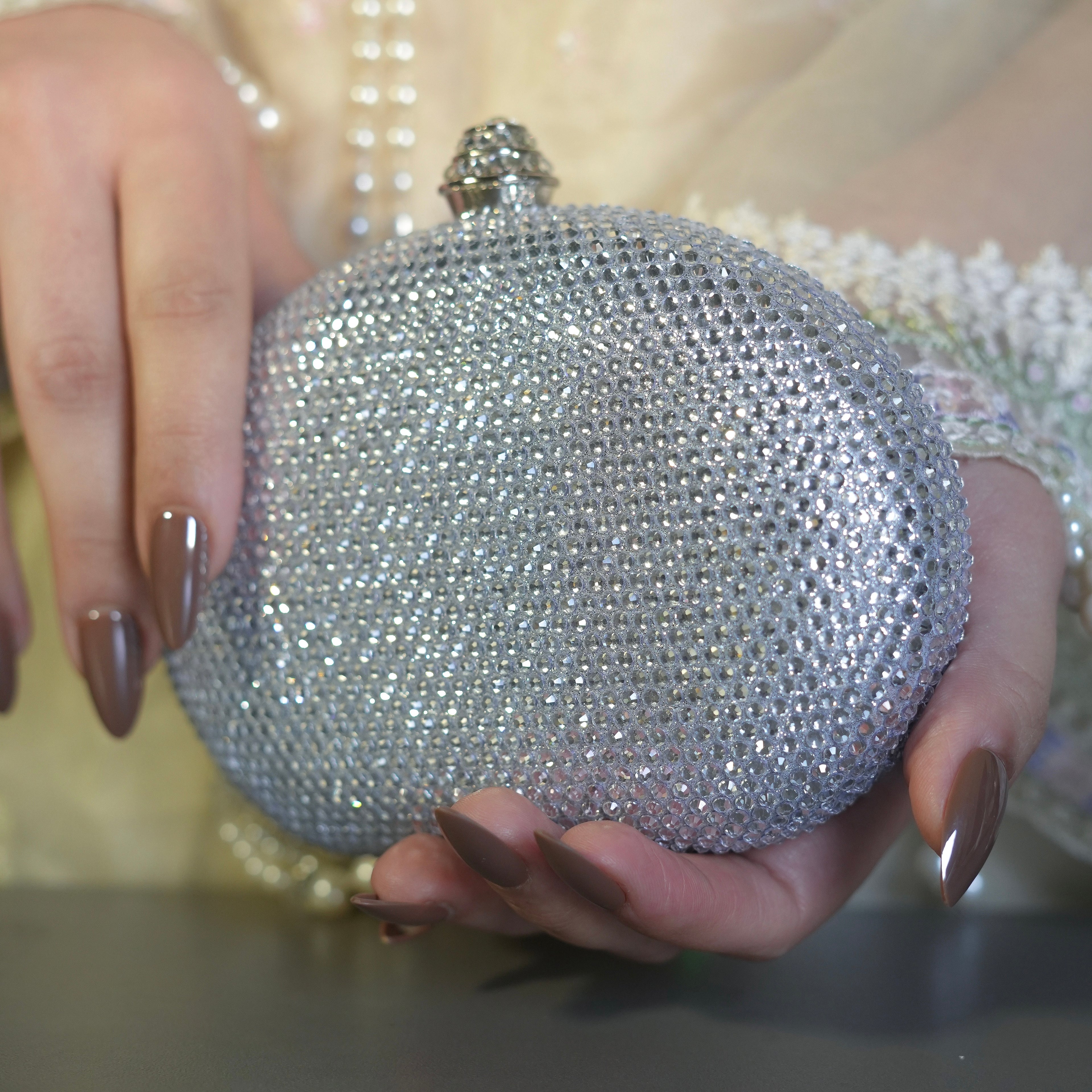 Cocktail Clutch - Silver